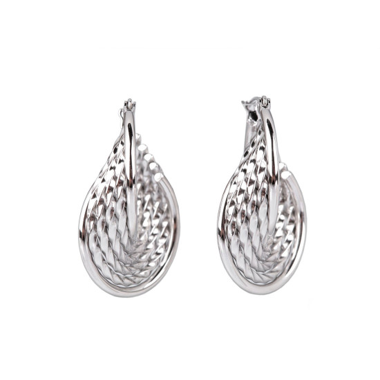 Pendientes de acero inoxidable - Oro (1 Par) Pendientes de acero inoxidable - Oro (1 Par)