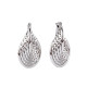 Pendientes de acero inoxidable - Oro (1 Par) Pendientes de acero inoxidable - Oro (1 Par)