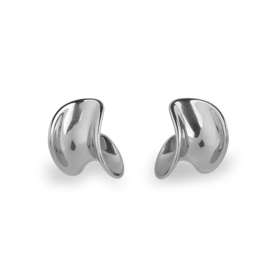 Pendientes de acero inoxidable - Oro (1 Par) Pendientes de acero inoxidable - Oro (1 Par)