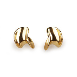 Ohrringe aus edelstahl - Gold (1 Paar)