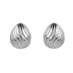 Ohrringe aus edelstahl - Silber (1 Paar)