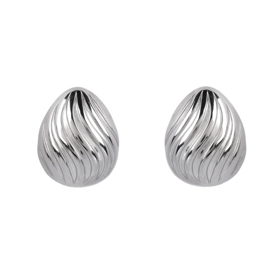 Pendientes de acero inoxidable - Oro (1 Par) Pendientes de acero inoxidable - Oro (1 Par)