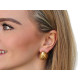 Pendientes de acero inoxidable - Oro (1 Par) Pendientes de acero inoxidable - Oro (1 Par)