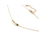 Collier en acier inoxydable - Or (1 Pièce) Collier en acier inoxydable - Or (1 Pièce)