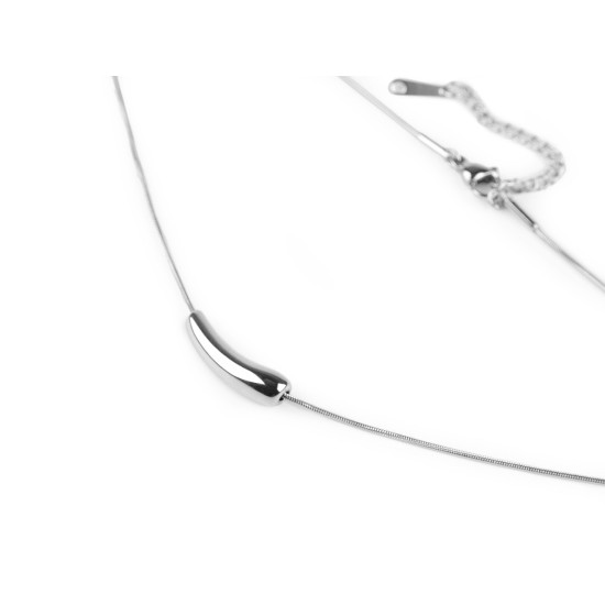 Collier en acier inoxydable - Or (1 Pièce) Collier en acier inoxydable - Or (1 Pièce)