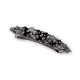 Barrettes à cheveux avec strass - Jais (3 Pièces) Barrettes à cheveux avec strass - Jais (3 Pièces)