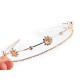 Double rhinestone tiara - Anthracite (3 Pieces) Double rhinestone tiara - Anthracite (3 Pieces)