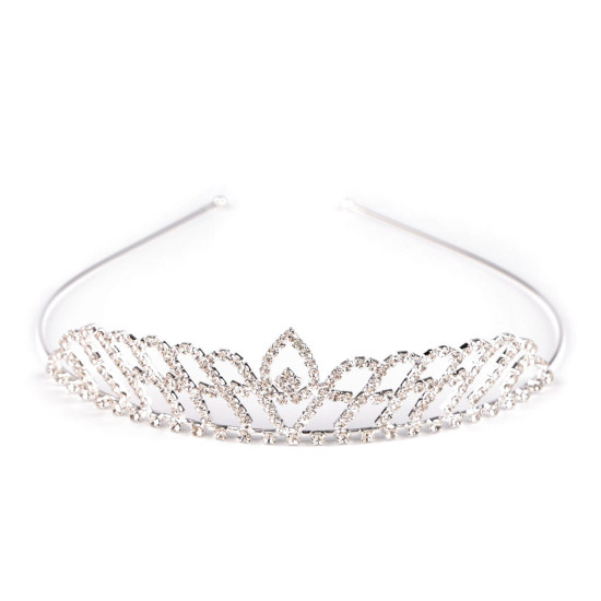 Diadem / tiara sztrasowa - Crystal (1 Sztuka) Diadem / tiara sztrasowa - Crystal (1 Sztuka)