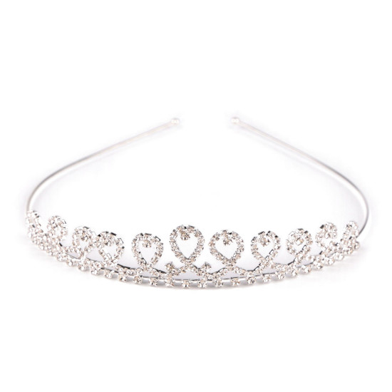 Diadem / tiara sztrasowa - Crystal (1 Sztuka) Diadem / tiara sztrasowa - Crystal (1 Sztuka)