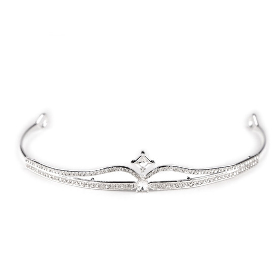 Diadem / tiara sztrasowa - Crystal (12 Sztuki) Diadem / tiara sztrasowa - Crystal (12 Sztuki)