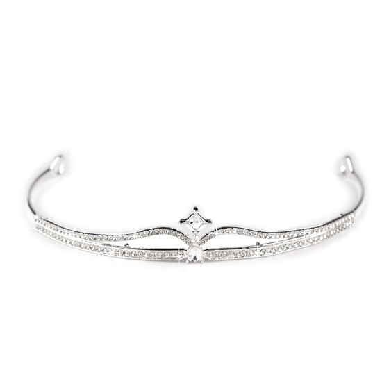 Diadem / tiara sztrasowa - Crystal (12 Sztuki) Diadem / tiara sztrasowa - Crystal (12 Sztuki)
