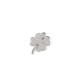 Stainless steel pendant charm / spacer - snowflake, tree of life, four-leaf clover, leaf - Platinum (1 Piece) Stainless steel pendant charm / spacer - snowflake, tree of life, four-leaf clover, leaf - Platinum (1 Piece)