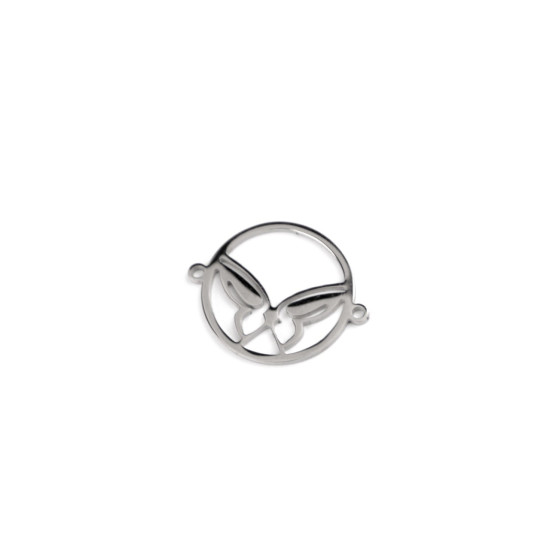 Anhänger/zwischenkomponente zur herstellung von schmuck aus rostfreiem stahl – unendlichkeit, knochen, schmetterling, he - Platine (5 Stücke) Anhänger/zwischenkomponente zur herstellung von schmuck aus rostfreiem stahl – unendlichkeit, knochen, schmetterling, he - Platine (5 Stücke)