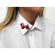 Brooch - dachshund - Red (4 Pieces) Brooch - dachshund - Red (4 Pieces)