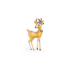 Brooch - deer - Gold lt. (1 Piece)
