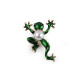Brooch - frog, chameleon - Red (1 Piece) Brooch - frog, chameleon - Red (1 Piece)