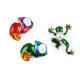 Brooch - frog, chameleon - Red (1 Piece) Brooch - frog, chameleon - Red (1 Piece)
