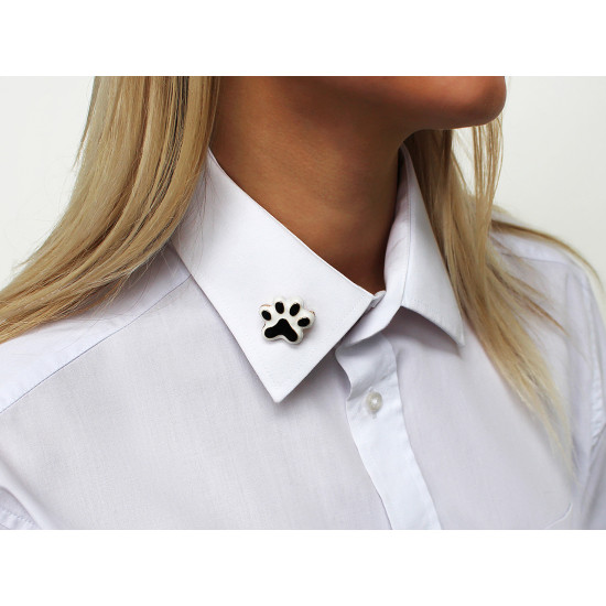 Broszka łapka - White (2 Sztuki)