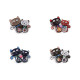 Brooch - cat - Red (2 Pieces) Brooch - cat - Red (2 Pieces)