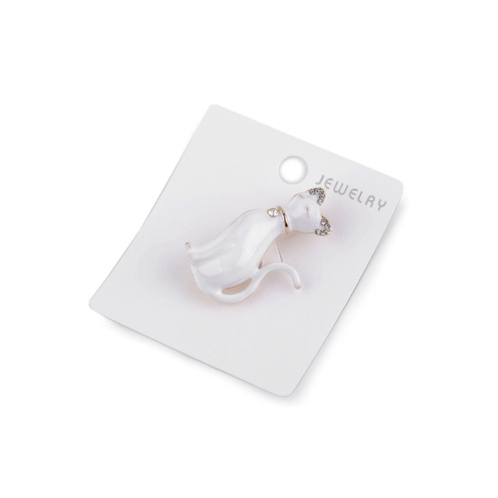 Brooch - cat - Black (1 Piece) Brooch - cat - Black (1 Piece)