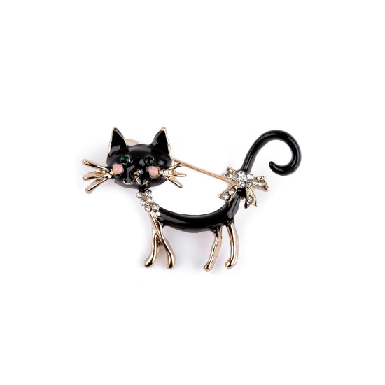 Brooch - cat - Multicolor (5 Pieces) Brooch - cat - Multicolor (5 Pieces)