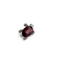 Brooch with rhinestones, turtle, mini - Random mix (12 Pieces) Brooch with rhinestones, turtle, mini - Random mix (12 Pieces)