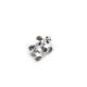 Brooch with rhinestones, turtle, mini - Random mix (12 Pieces) Brooch with rhinestones, turtle, mini - Random mix (12 Pieces)