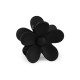 Flower hair clip - Black (1 Piece) Flower hair clip - Black (1 Piece)