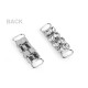 Decorațiune cu strasuri pentru îmbrăcăminte și accesorii 12x37 mm - Argintiu (2 Bucăți) Decorațiune cu strasuri pentru îmbrăcăminte și accesorii 12x37 mm - Argintiu (2 Bucăți)