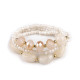 Armband elastisch, set 3 stk. - Hellrosa (12 Sets) Armband elastisch, set 3 stk. - Hellrosa (12 Sets)