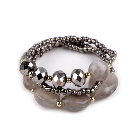 Armband elastisch, set 3 stk. - Hellrosa (12 Sets) Armband elastisch, set 3 stk. - Hellrosa (12 Sets)