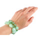 Armband elastisch, set 3 stk. - Hellrosa (12 Sets) Armband elastisch, set 3 stk. - Hellrosa (12 Sets)