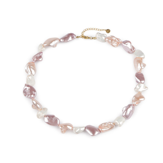 Collier composé de perles en fragments de coquillages - Poudre (3 Pièces) Collier composé de perles en fragments de coquillages - Poudre (3 Pièces)