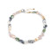 Collier composé de perles en fragments de coquillages - Multicolore (1 Pièce)