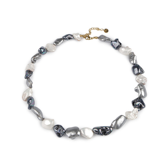 Collier composé de perles en fragments de coquillages - Poudre (3 Pièces) Collier composé de perles en fragments de coquillages - Poudre (3 Pièces)