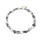 Collier composé de perles en fragments de coquillages - Bleu-gris (1 Pièce)