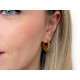 Pendientes de acero inoxidable - Oro (1 Par) Pendientes de acero inoxidable - Oro (1 Par)