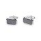 Boutons de manchette dans une boîte cadeau - Argent (1 Boîte)