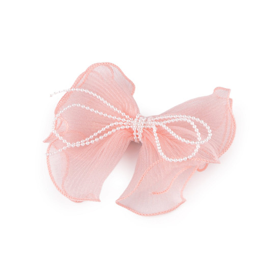 Bow hair clip - Lig.pastel green (1 Piece) Bow hair clip - Lig.pastel green (1 Piece)