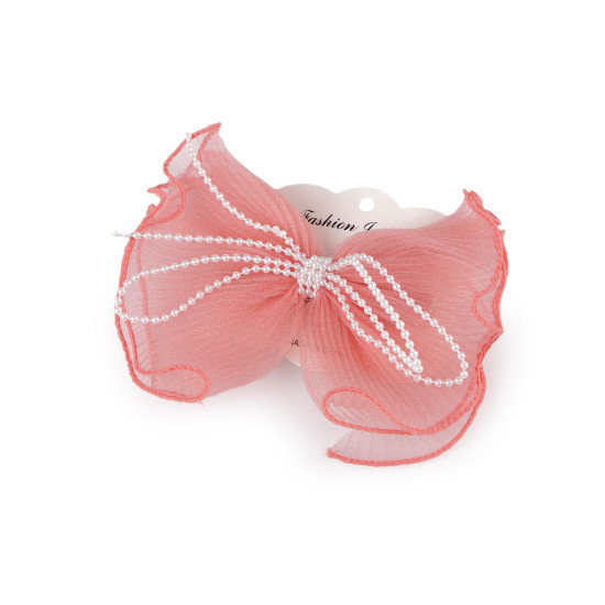 Bow hair clip - Lig.pastel green (1 Piece) Bow hair clip - Lig.pastel green (1 Piece)