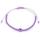 Shamballa bracelet allah's eye - Red (1 Piece) Shamballa bracelet allah's eye - Red (1 Piece)