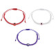 Shamballa bracelet allah's eye - Red (1 Piece) Shamballa bracelet allah's eye - Red (1 Piece)