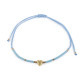 Shamballa bracelet - Cream lightest (3 Pieces) Shamballa bracelet - Cream lightest (3 Pieces)
