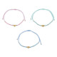 Shamballa bracelet - Cream lightest (3 Pieces) Shamballa bracelet - Cream lightest (3 Pieces)