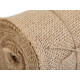 Wstążka jutowa szerokość 10 cm - Płowy naturalny (45 Metry) Wstążka jutowa szerokość 10 cm - Płowy naturalny (45 Metry)