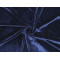 Elastic velvet fabric - Berlin blue (1 Meter)