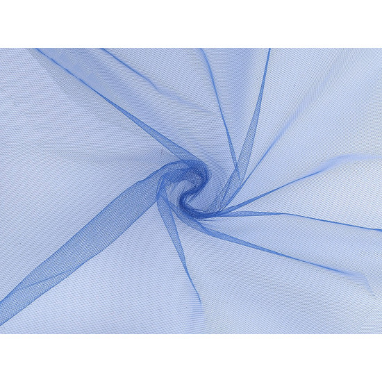 Netting tulle for veil pad fine - White (1 Meter)