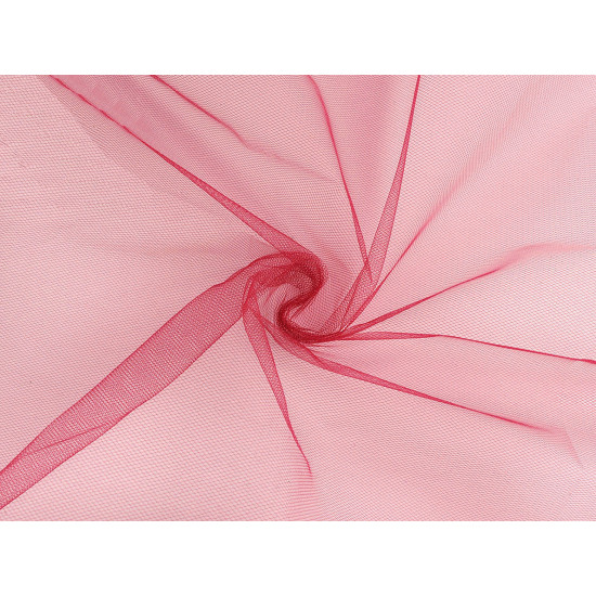 Netting tulle for veil pad fine - White (1 Meter)