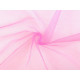 Netting tulle for veil pad fine - White (1 Meter)