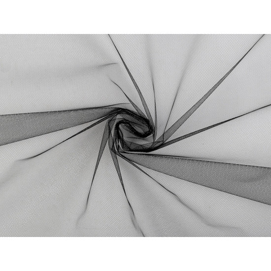Netting tulle for veil pad fine - White (1 Meter)